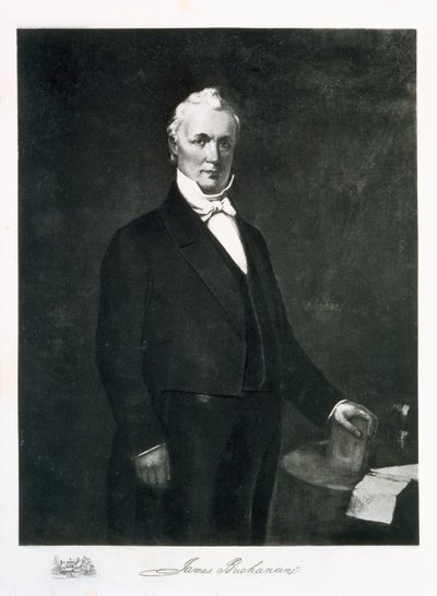 James Buchanan, 15th President of the United States of America by Eliphalet Frazer Andrews